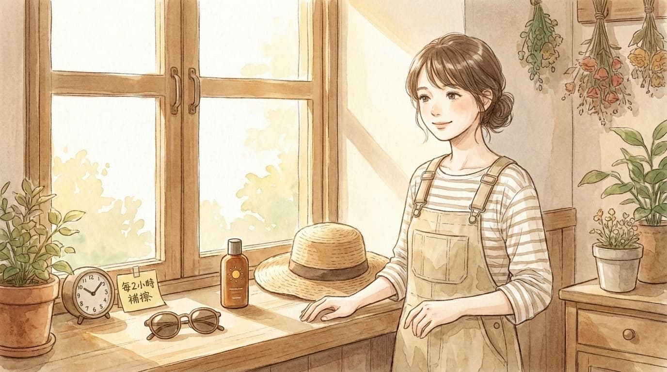 防曬品真能12小時不補擦？