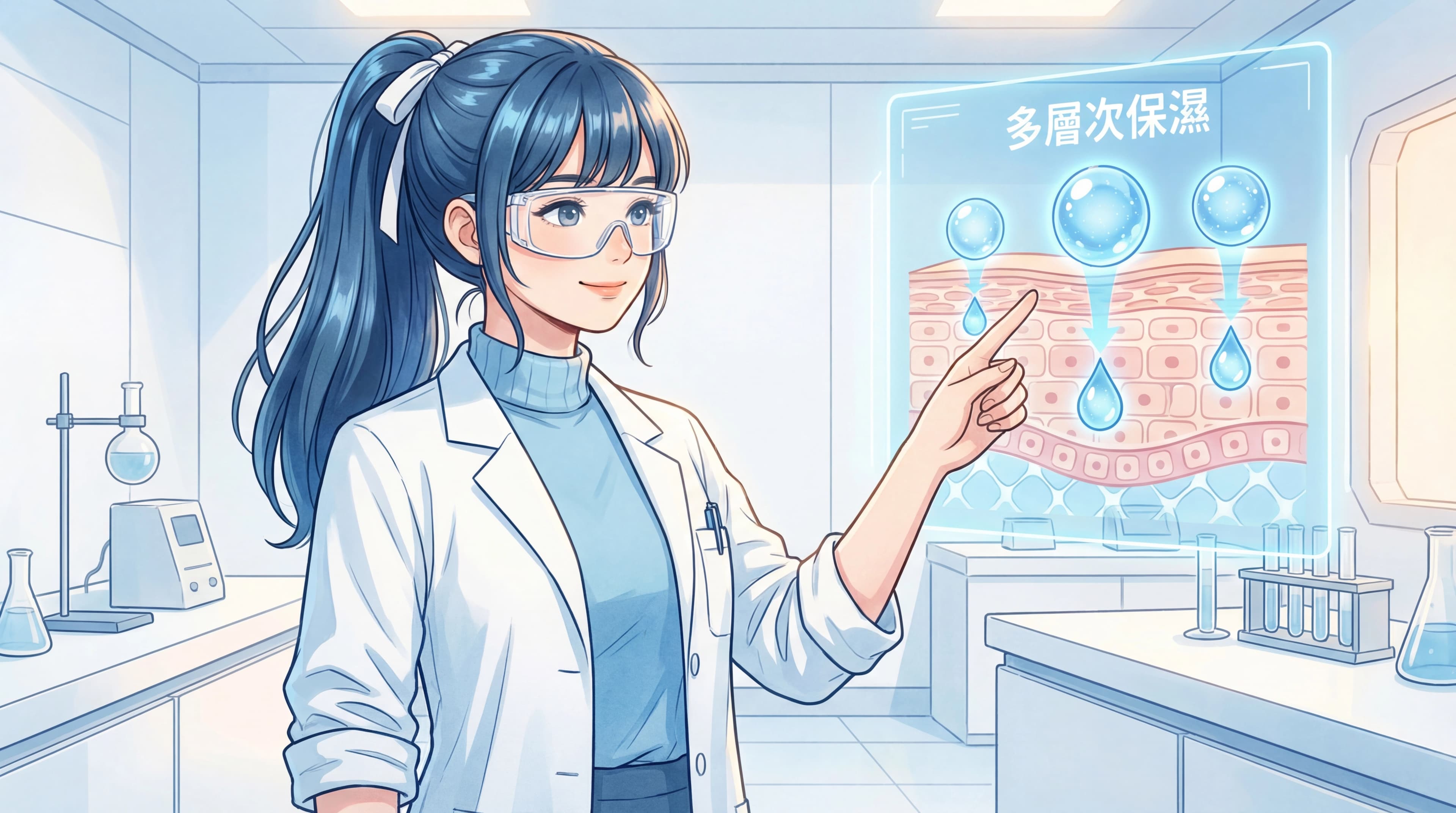 玻尿酸是什麼？保濕、鎖水功效與分子量選擇完整指南