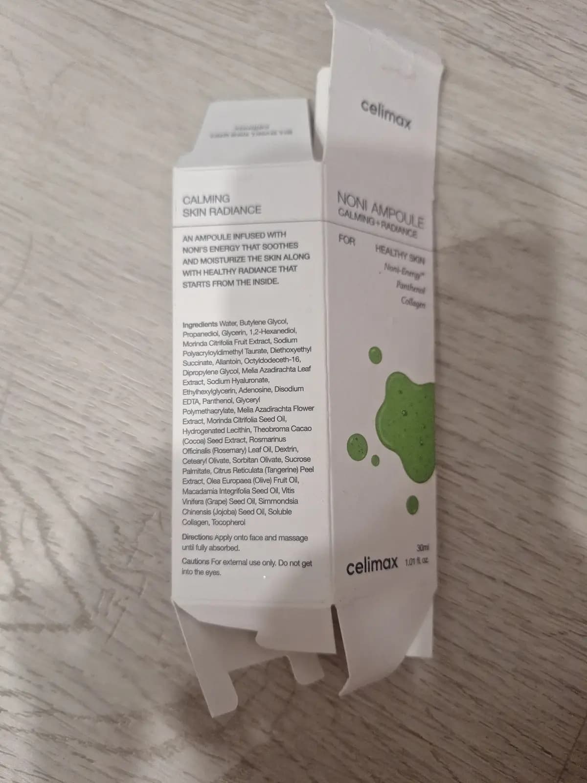 NONI AMPOULE CALMING RADIANCE