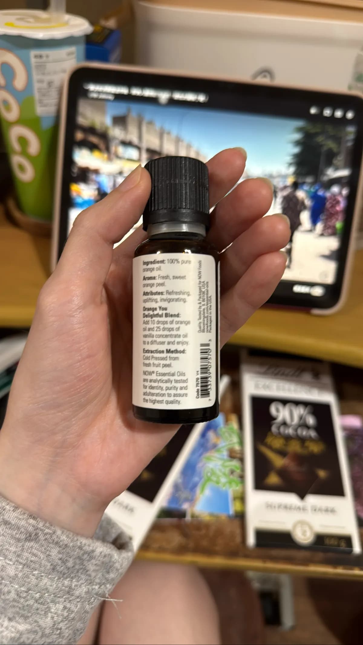 Orange Oil (100% pure orange oil)