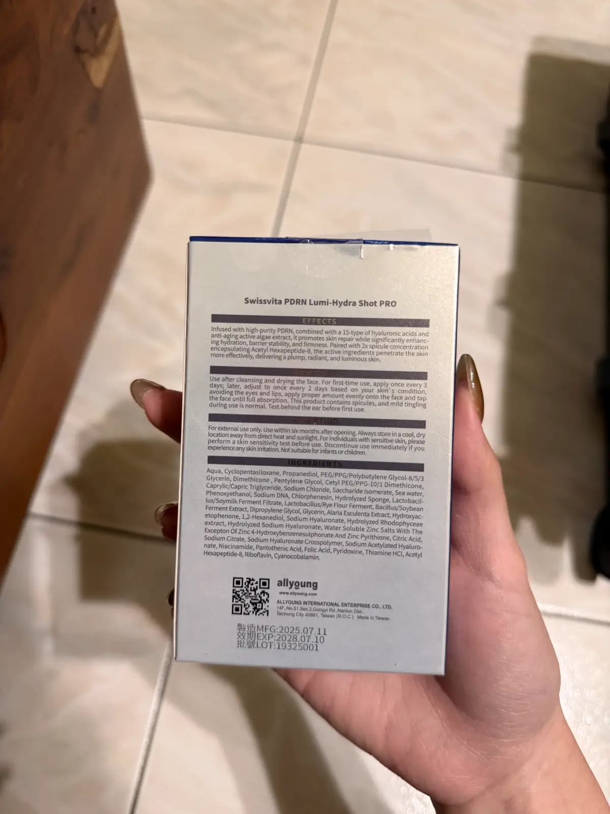 Swissvita PDRN Lumi-Hydra Shot PRO