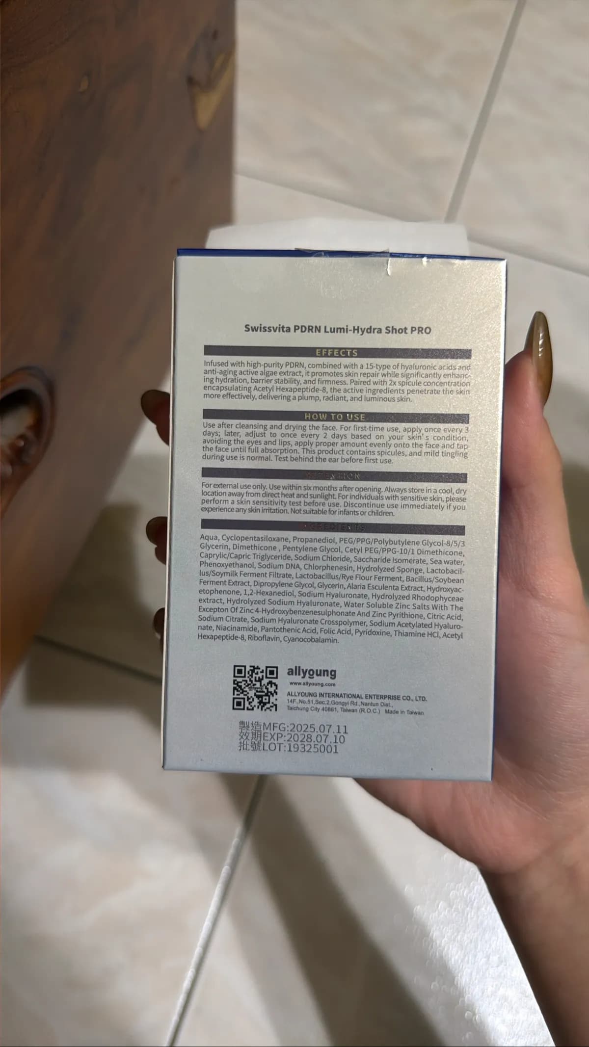 Swissvita PDRN Lumi-Hydra Shot PRO