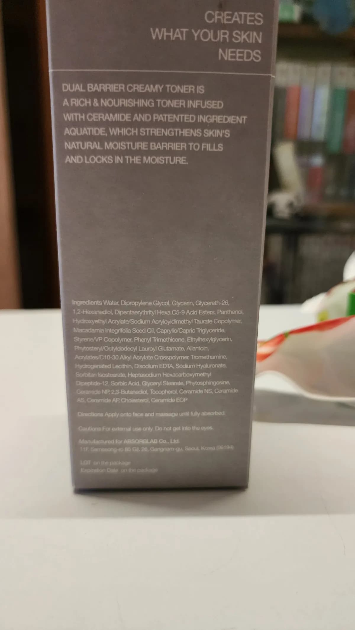 DUAL BARRIER CREAMY TONER