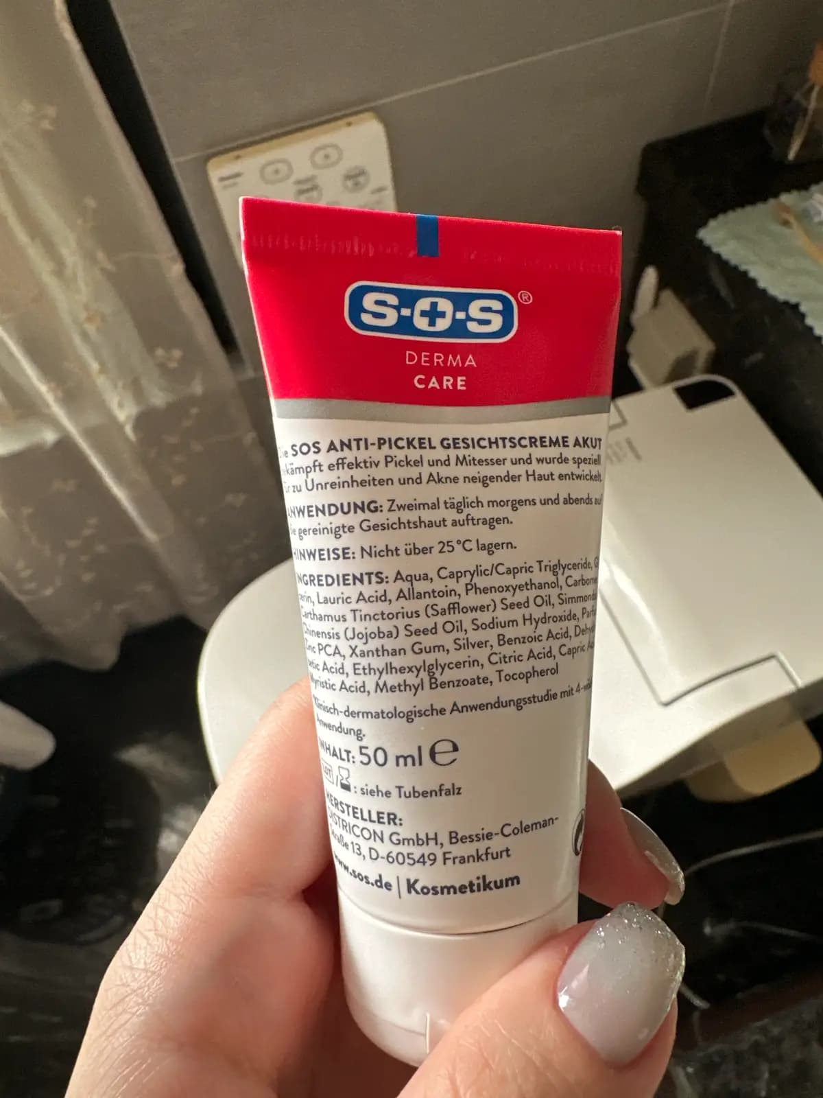 SOS ANTI-PICKEL GESICHTSCREME AKUT