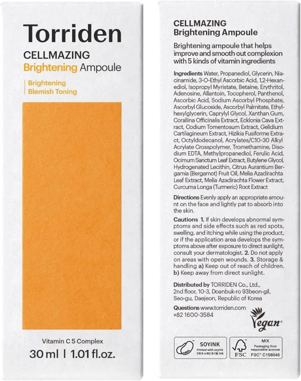 CELLMAZING Brightening Ampoule