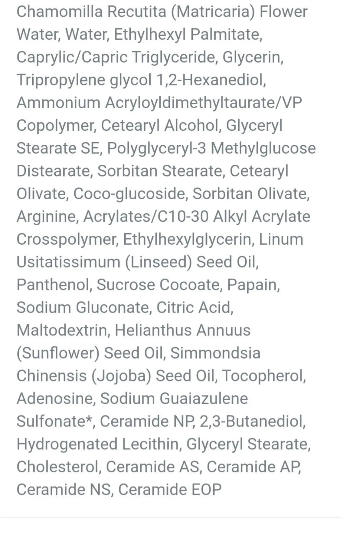 D-Panthenol Barrier Soothing Cleansing Milk