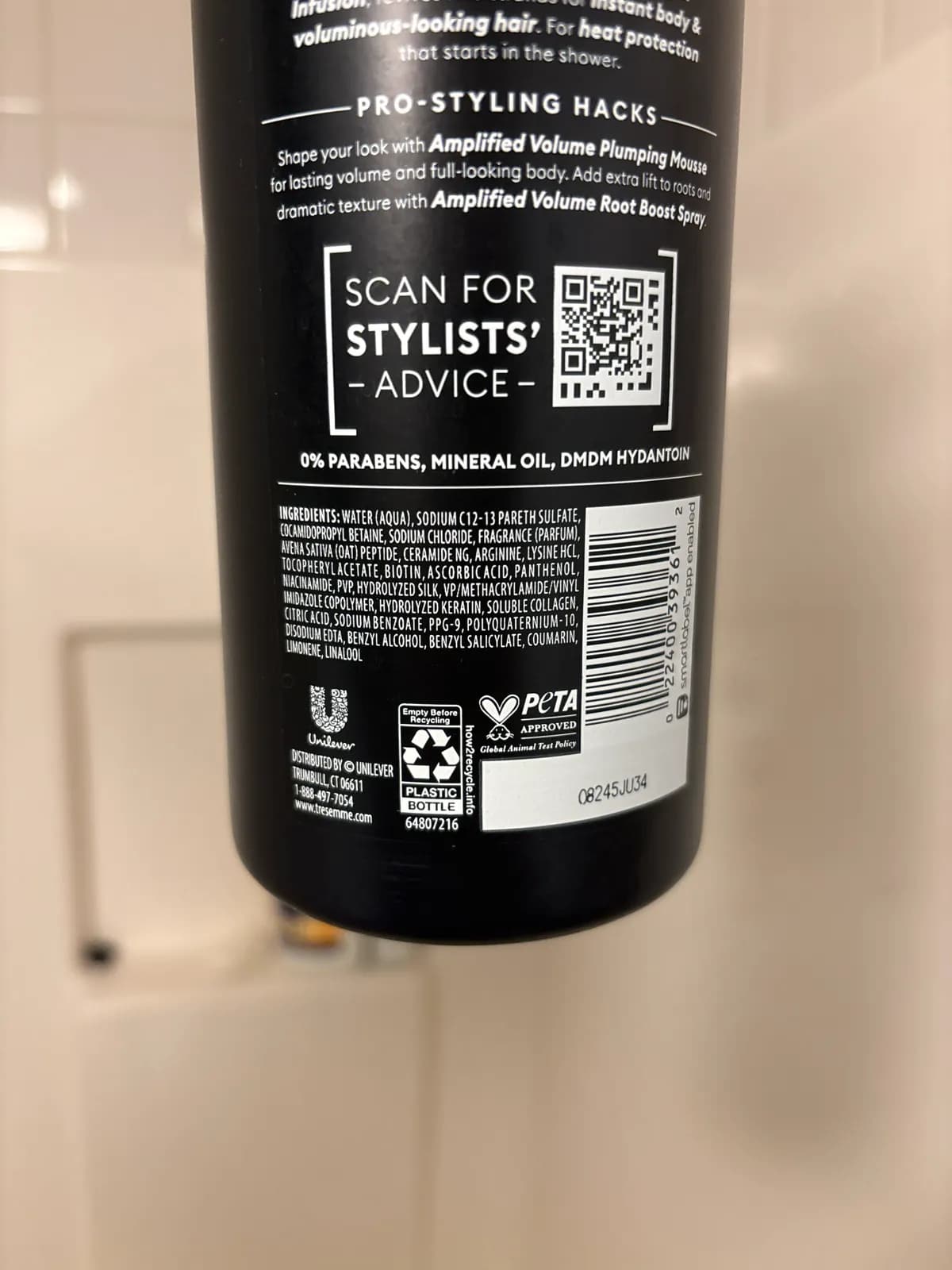 Amplified Volume Plumping Mousse