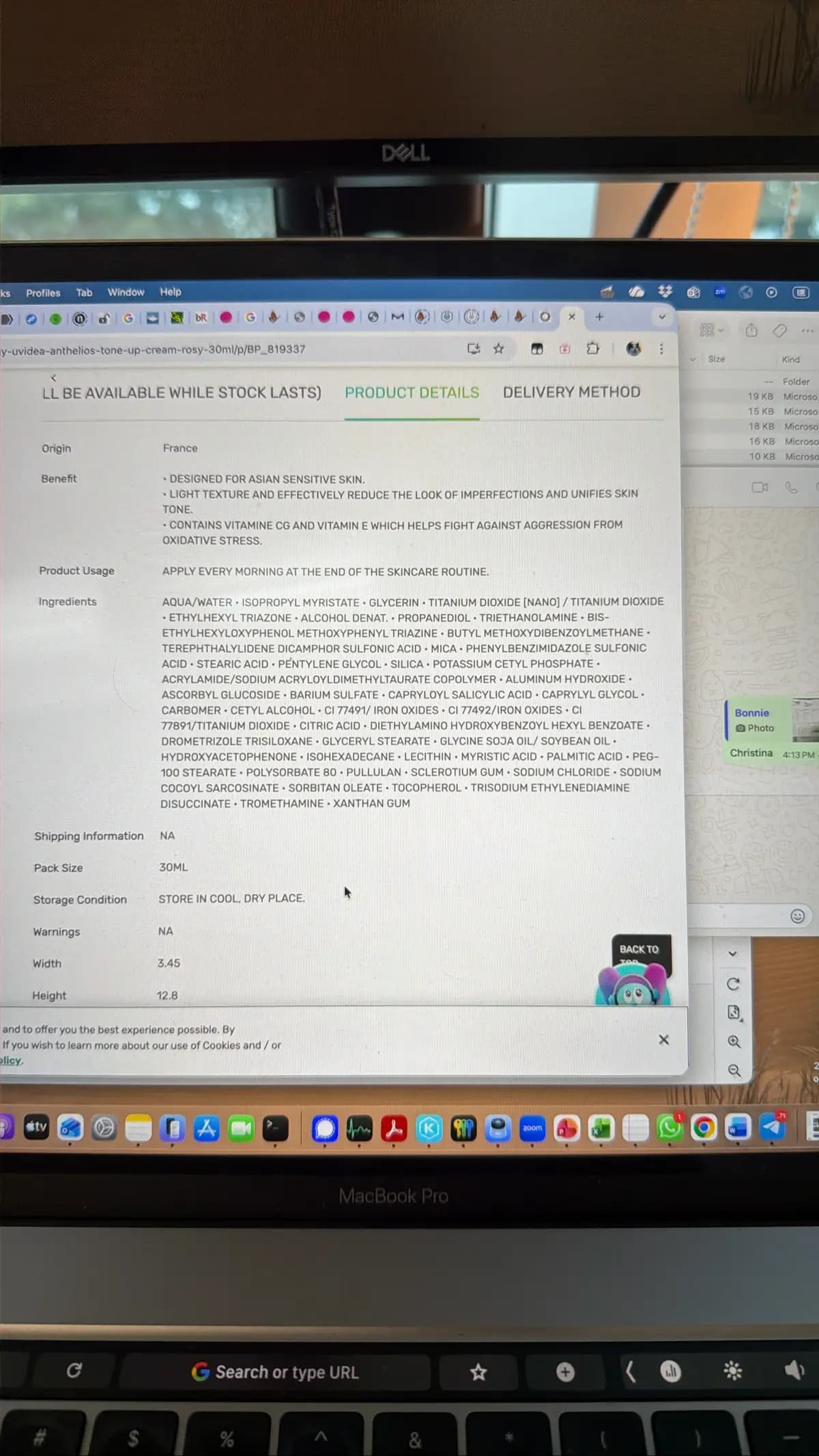 y-uvidea-anthelios-tone-up-cream-rosy