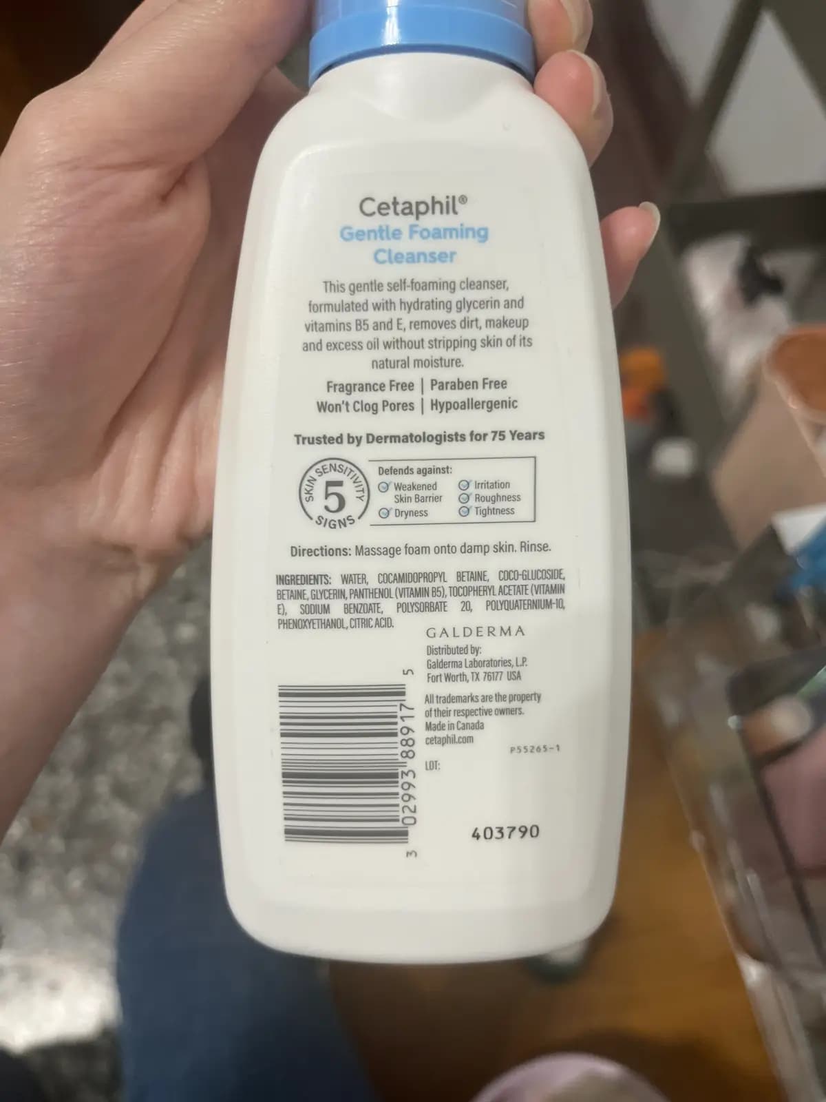 Cetaphil Gentle Foaming Cleanser