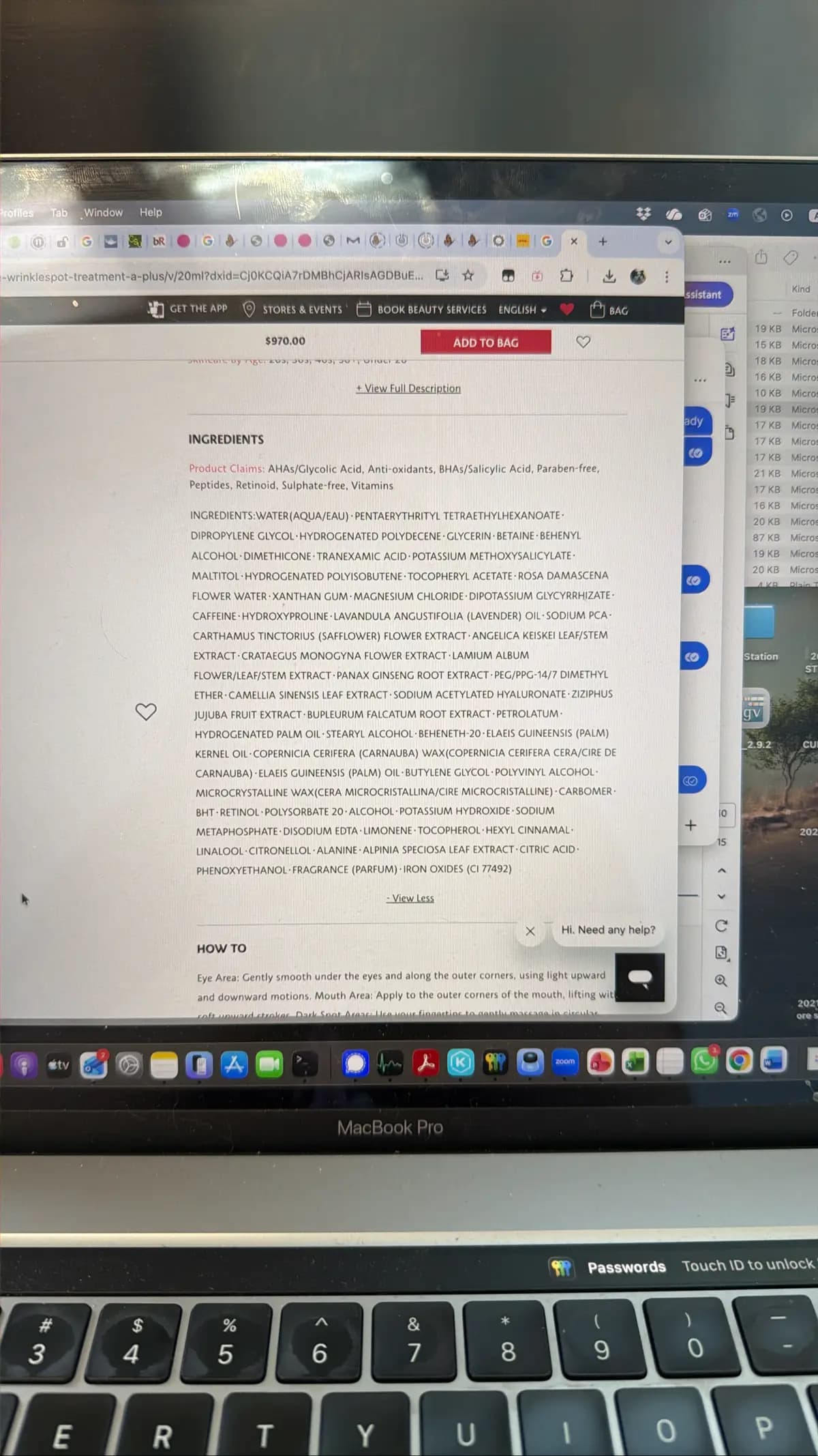 Vital Perfection Intensive Wrinkle Spot Treatment A+