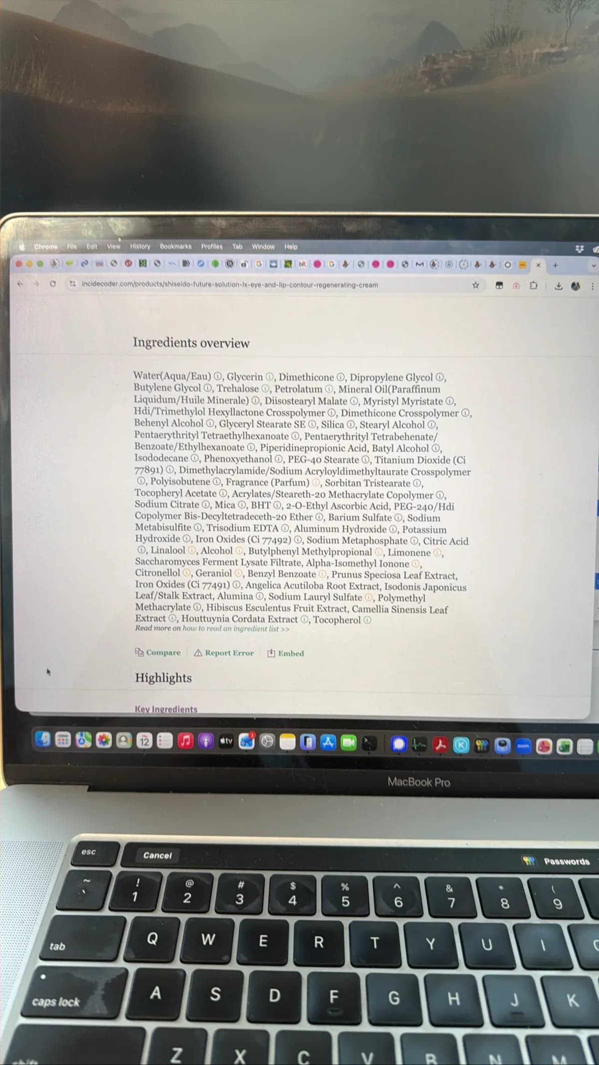 Future Solution LX Eye and Lip Contour Regenerating Cream