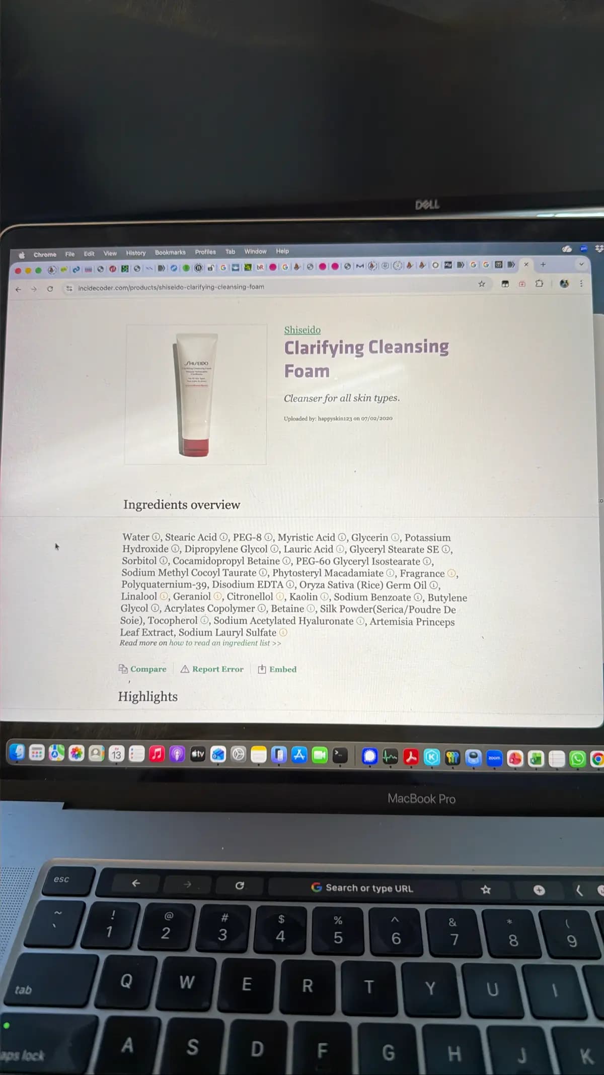 Shiseido Clarifying Cleansing Foam
