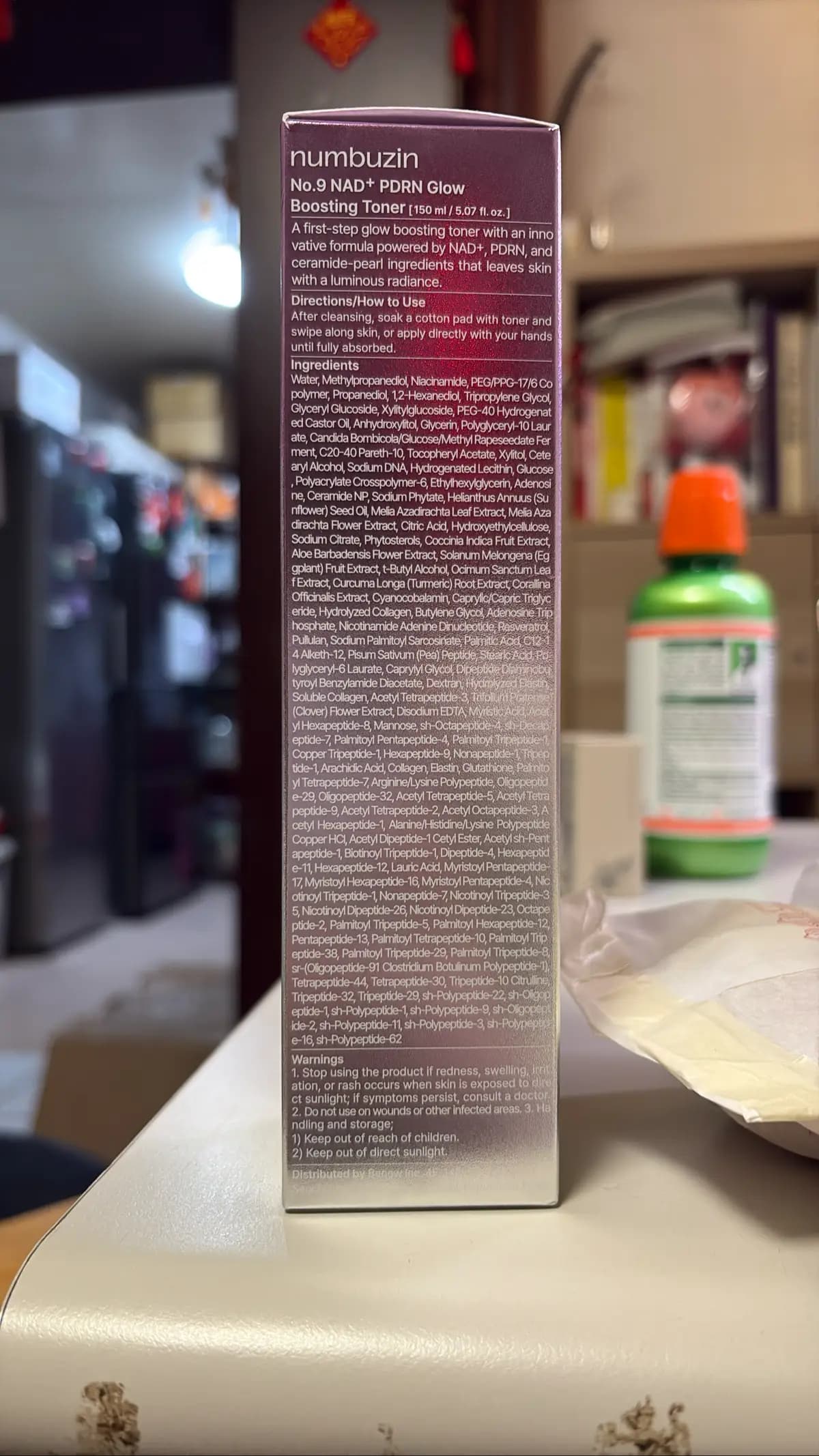 No.9 NAD+ PDRN Glow Boosting Toner