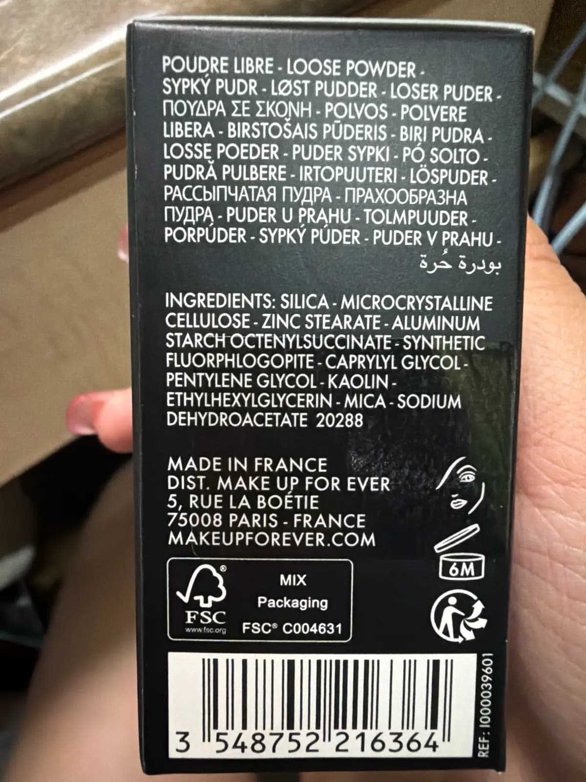 POUDRE LIBRE- LOOSE POWDER