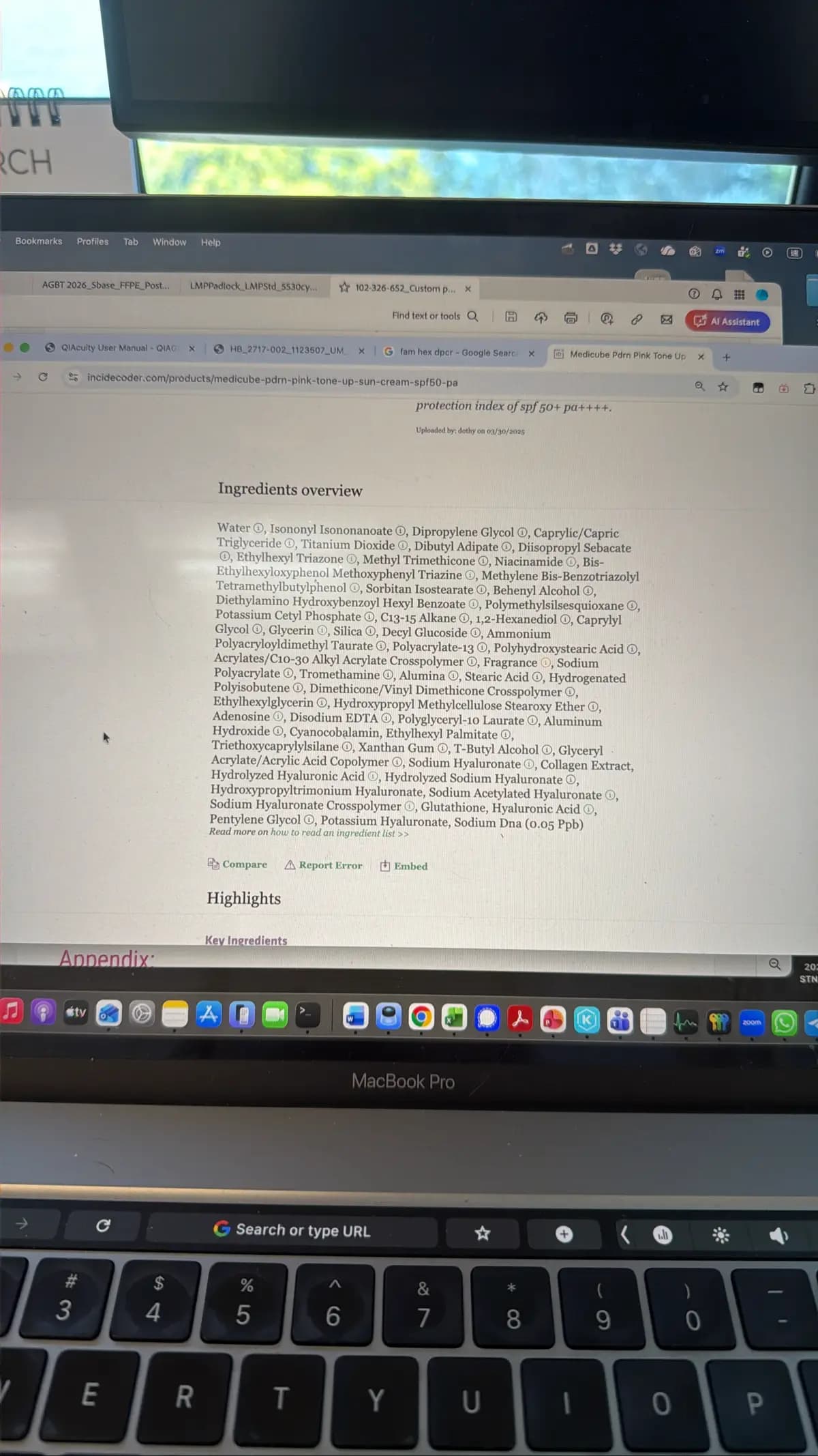 PDRN Tone Up Sunscreen