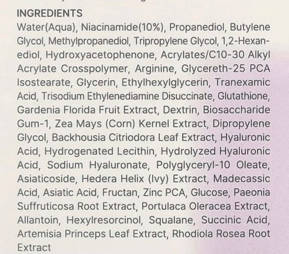 Niacinamide 10 Serum