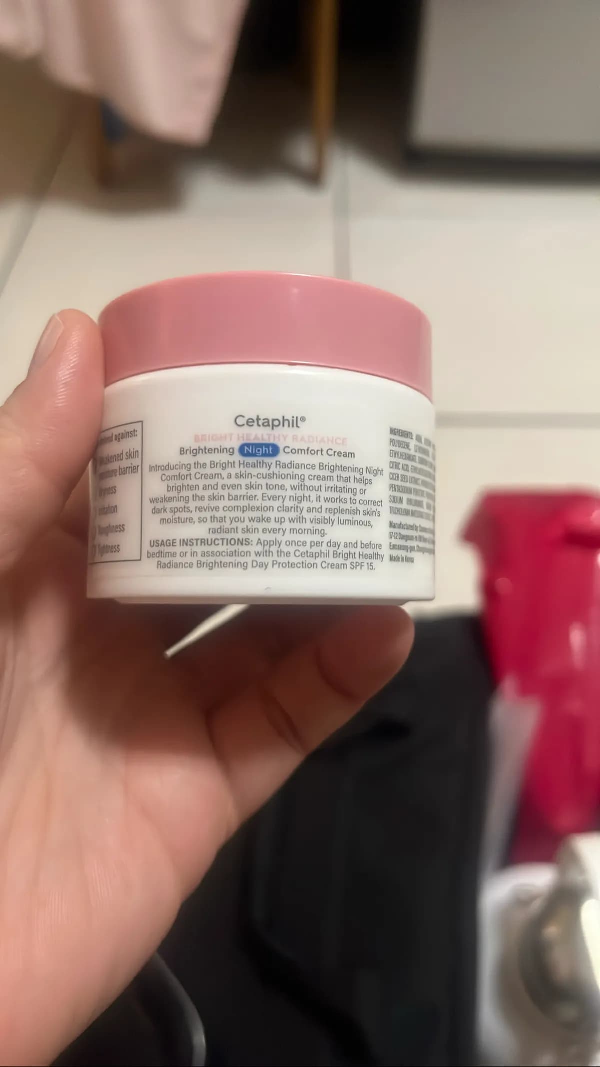 Cetaphil BRIGHT HEALTHY RADIANCE Brightening Night Comfort Cream
