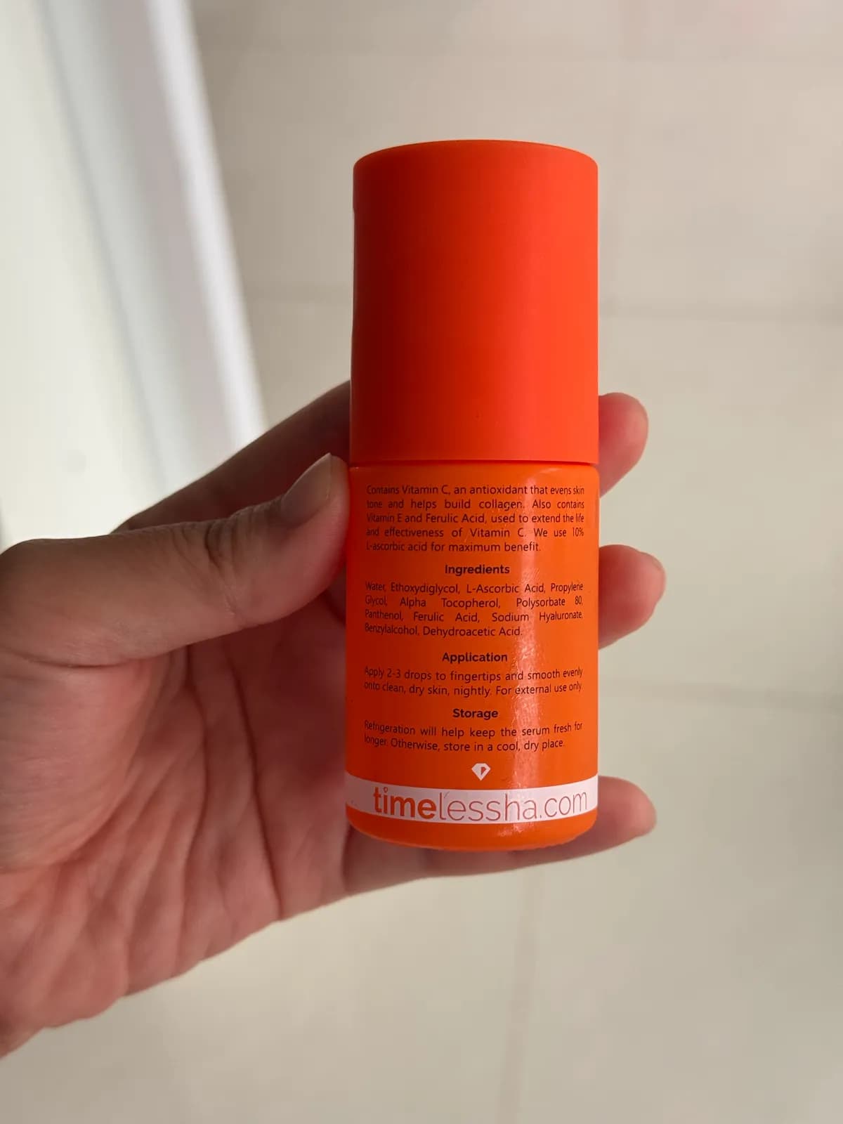 10% VITAMIN C FERULIC ACID VITAMIN E