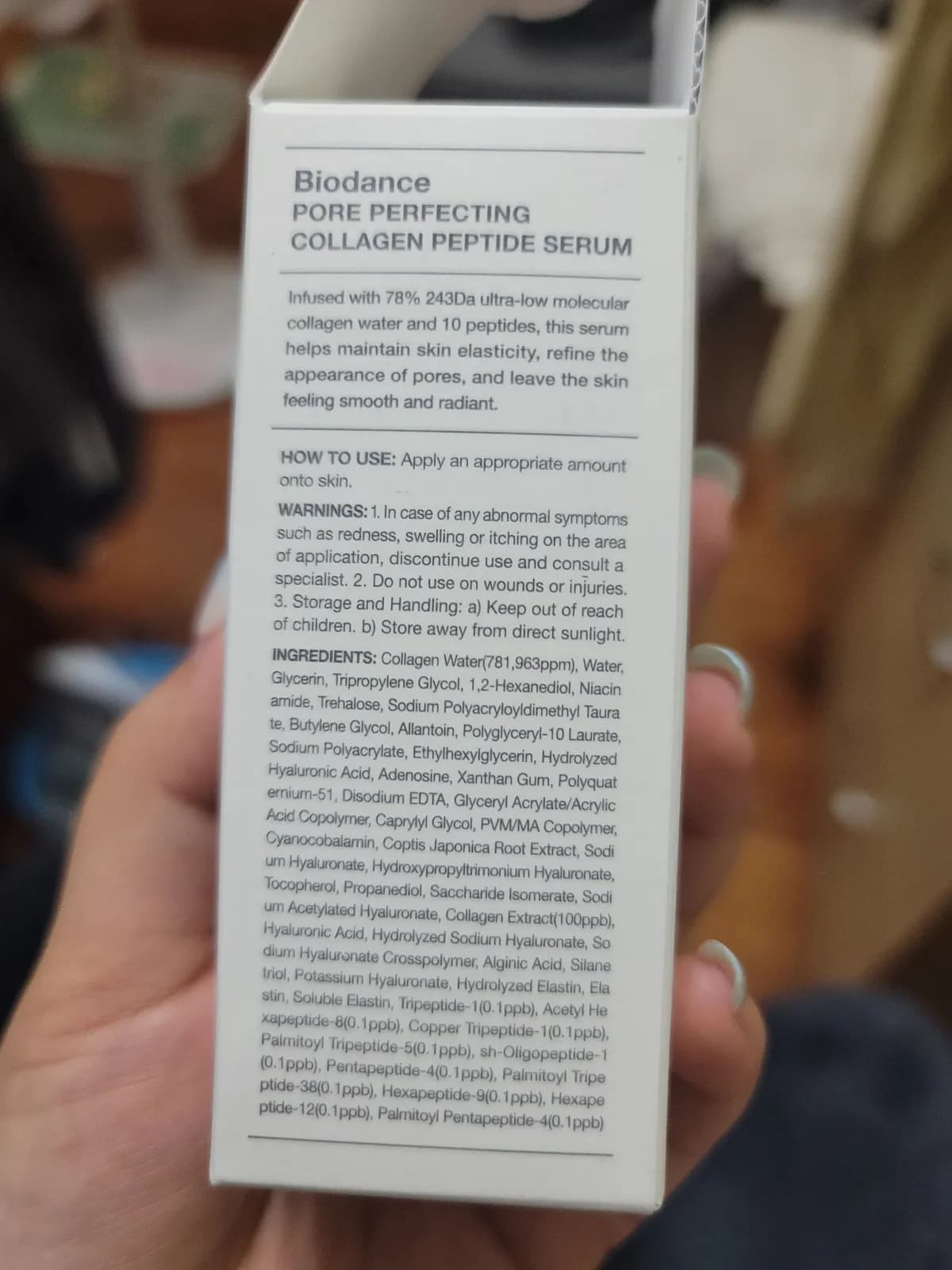 PORE PERFECTING COLLAGEN PEPTIDE SERUM