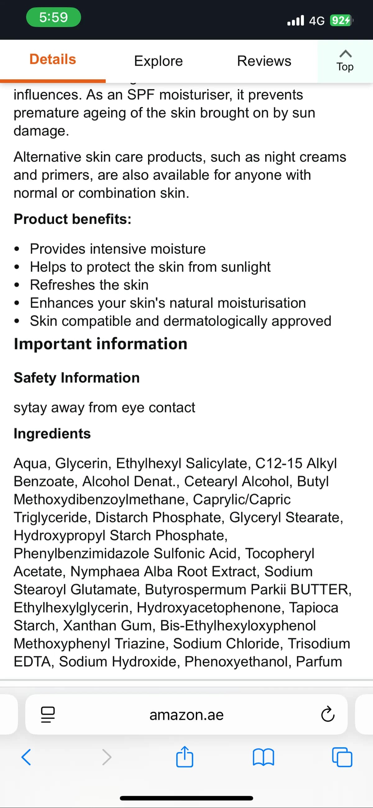 Nivea Light Moisturising Day Cream