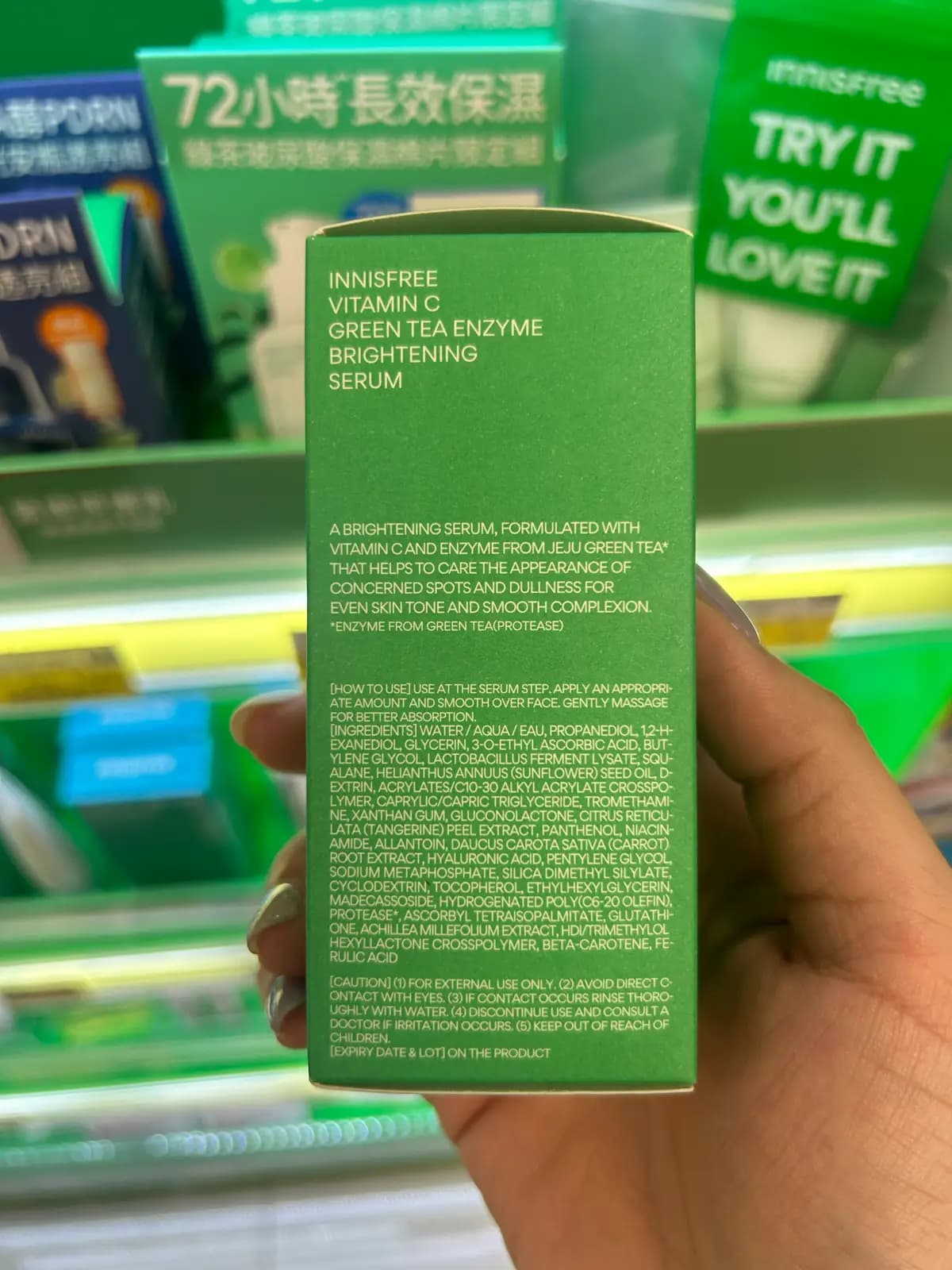 Innisfree Vitamin C Green Tea Enzyme Brightening Serum
