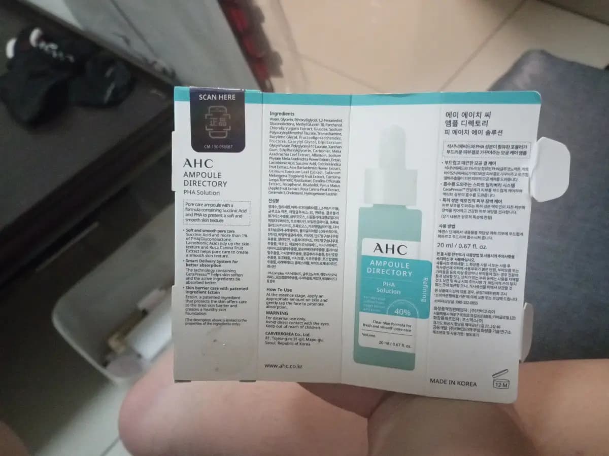 PHA Solution Pore care ampoule