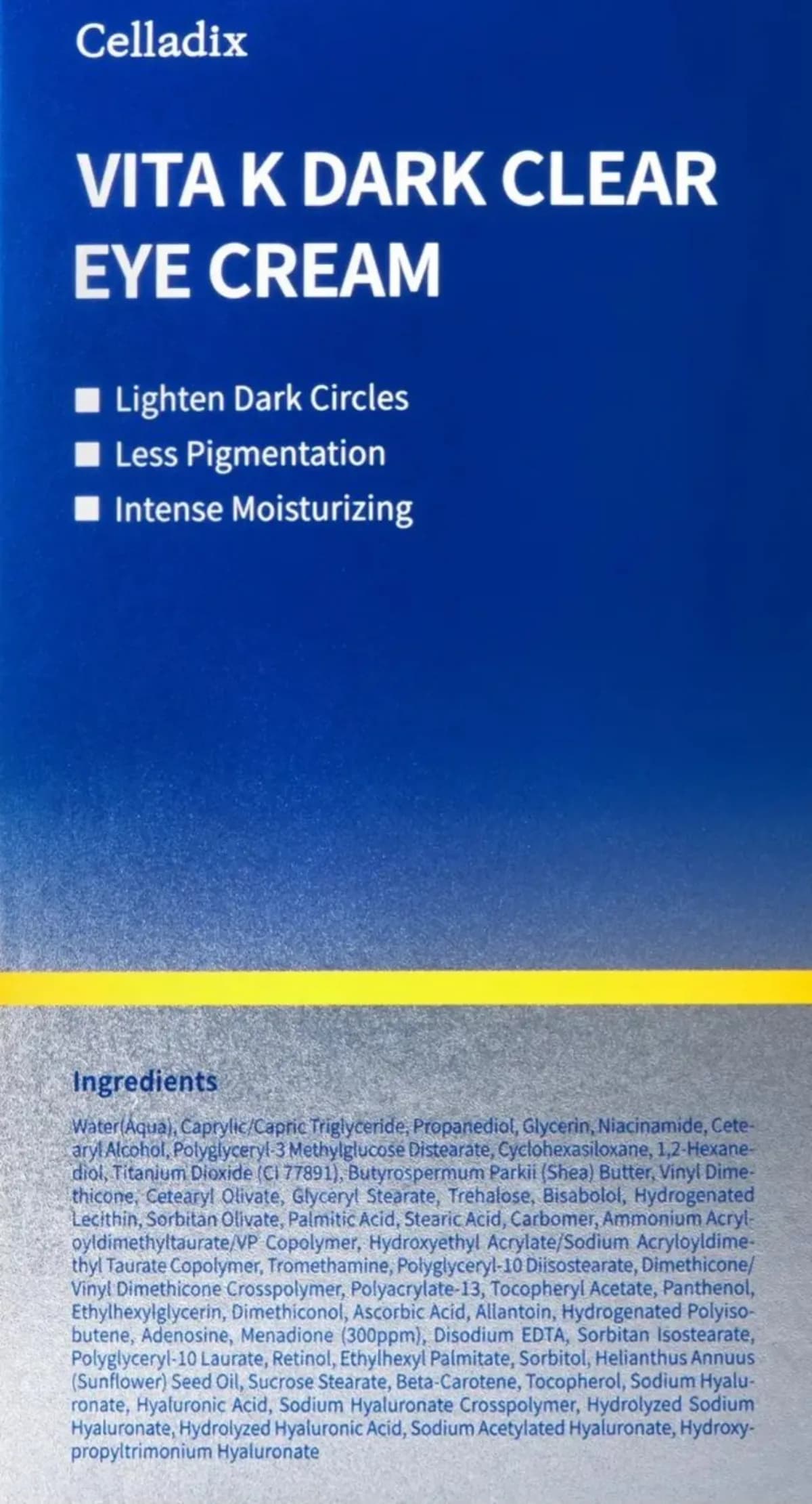 VITA K DARK CLEAR EYE CREAM