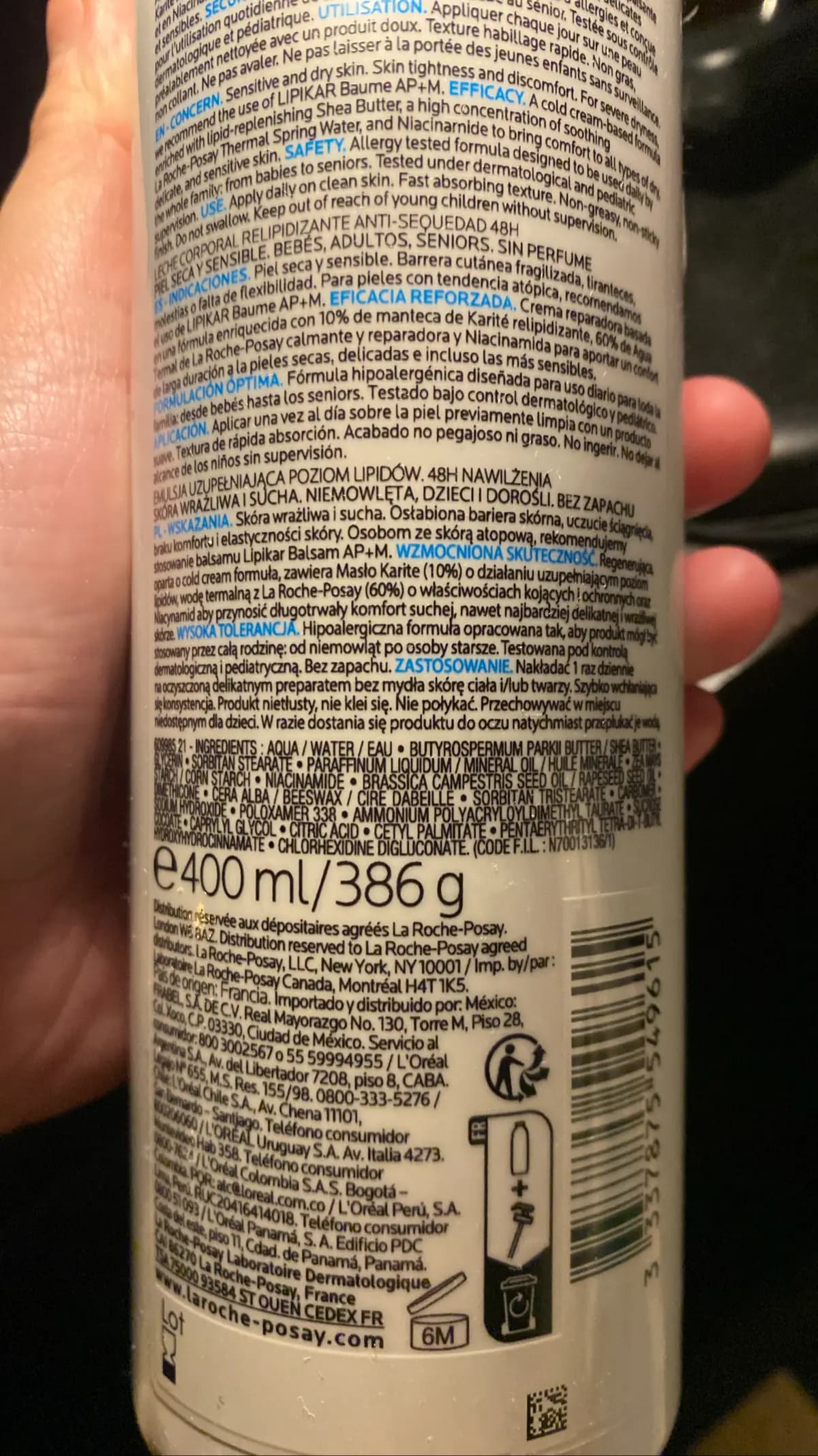 LECHE CORPORAL RELIPIDIZANTE ANTI-SEQUEDAD 48H