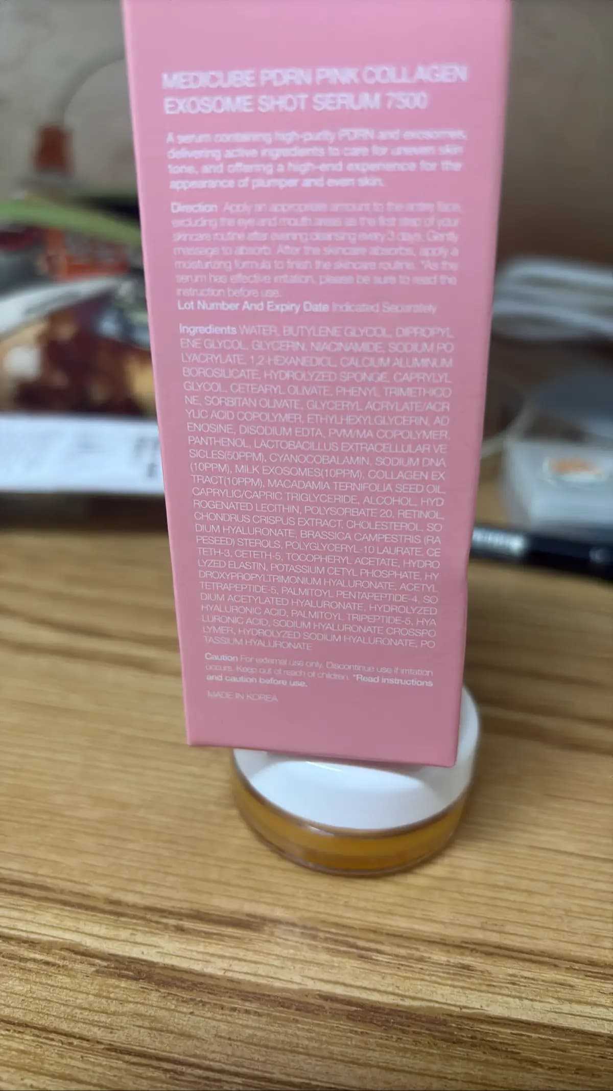 MEDICUBE PORN PINK COLLAGEN EXOSOME SHOT SERUM 7500