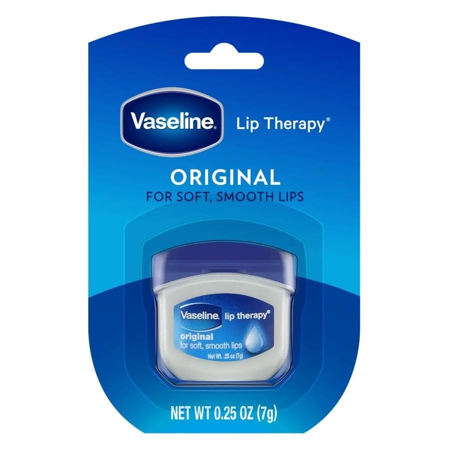 Vaseline 凡士林 Lip Therapy® ORIGINAL 凡士林原味瓶裝護脣膏 - 產品正面包裝 | cosGlint