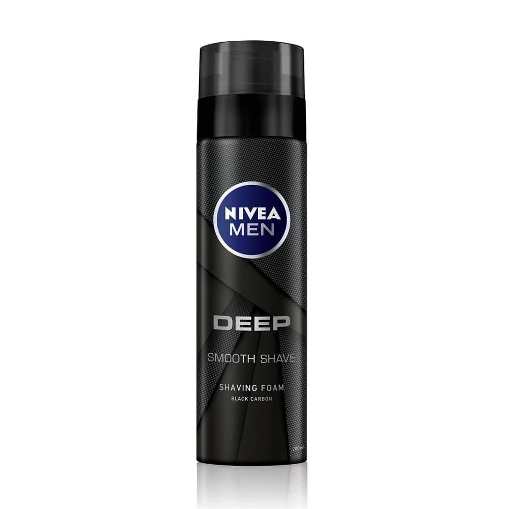 NIVEA 妮維雅 Deep Shaving Foam - 產品正面包裝 | cosGlint