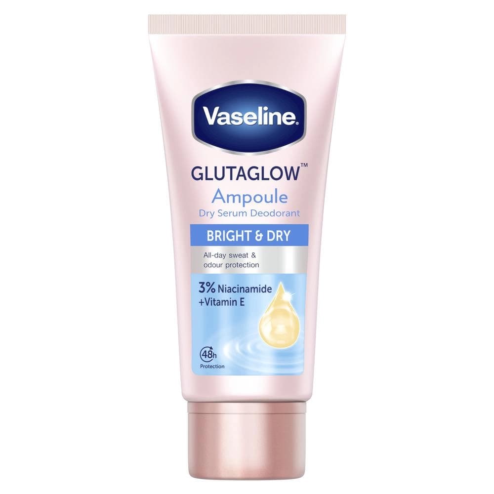 Vaseline 凡士林 GLUTAGLOW 凡士林制汗爽身精華凝乳 - 產品正面包裝 | cosGlint