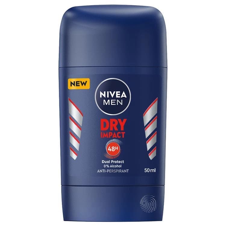 NIVEA 妮維雅 妮維雅男士止汗爽身乳膏Pro升級版-乾適活力 - 產品正面包裝 | cosGlint