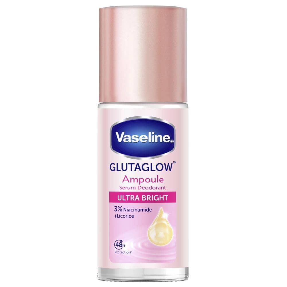 Vaseline 凡士林 制汗爽身精華香體露 極致煥亮 - 產品正面包裝 | cosGlint