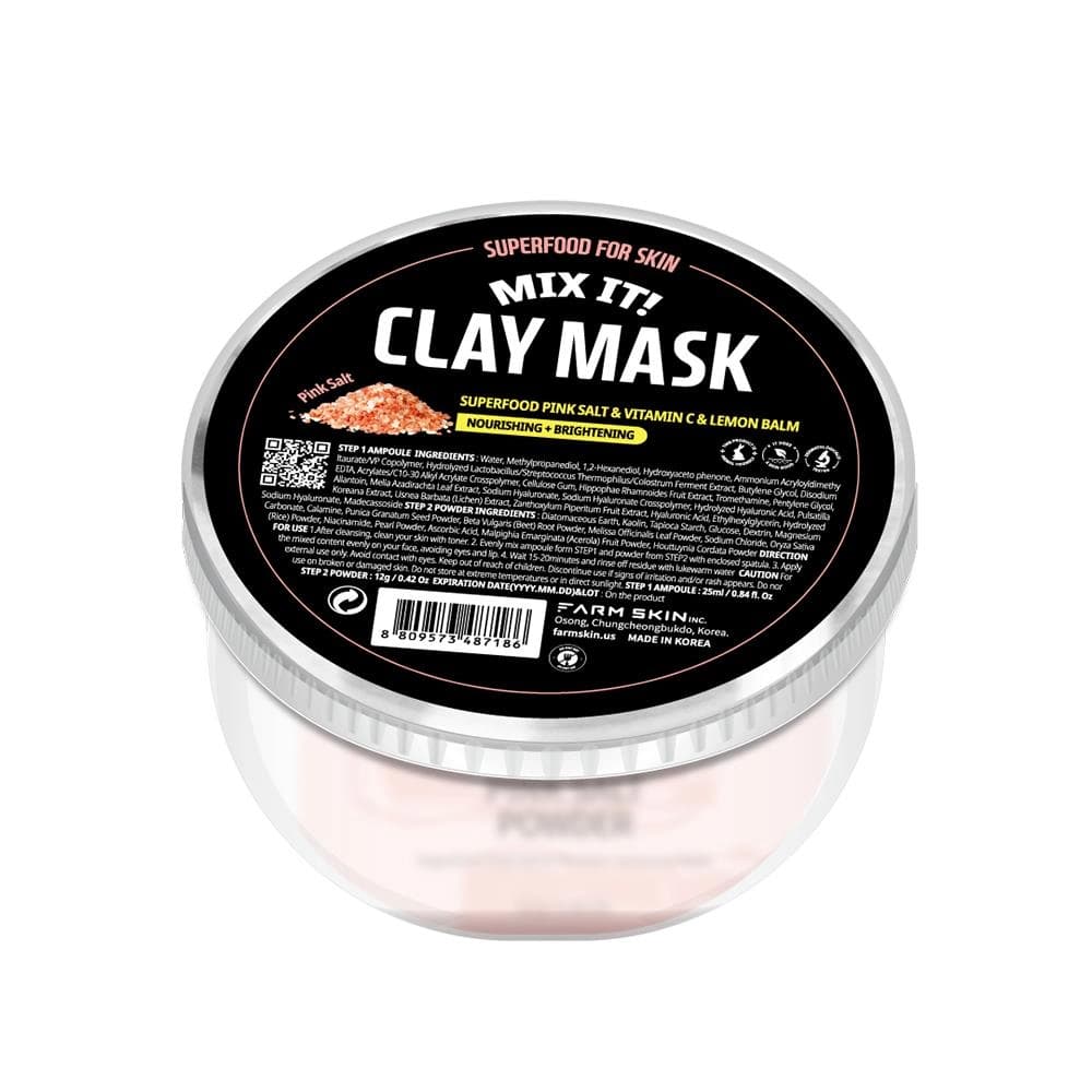 Superfood Pink Salt Clay Mask