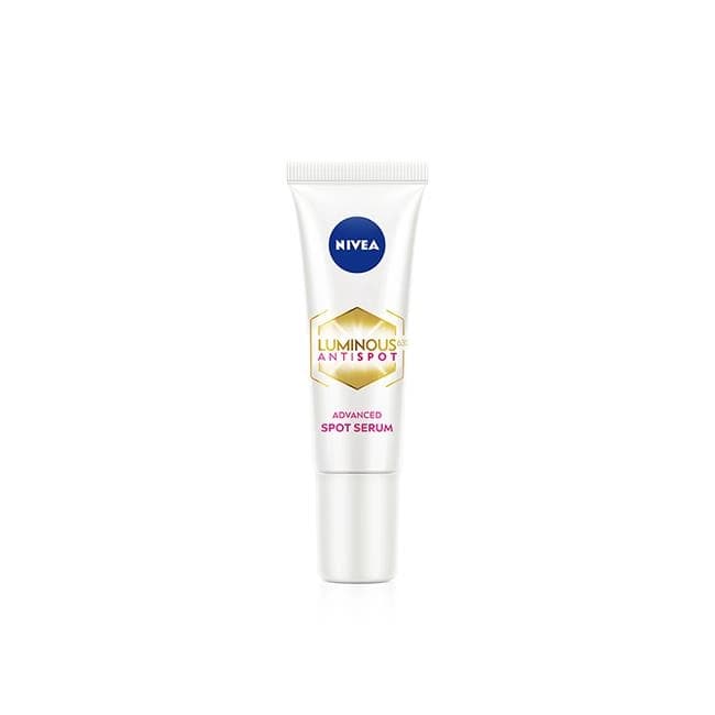 NIVEA 妮維雅 LUMINOUS 630 淡斑煥白精華 - 產品正面包裝 | cosGlint