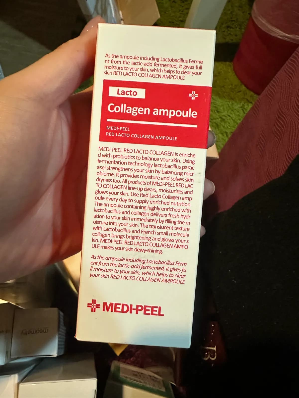 RED LACTO COLLAGEN AMPOULE