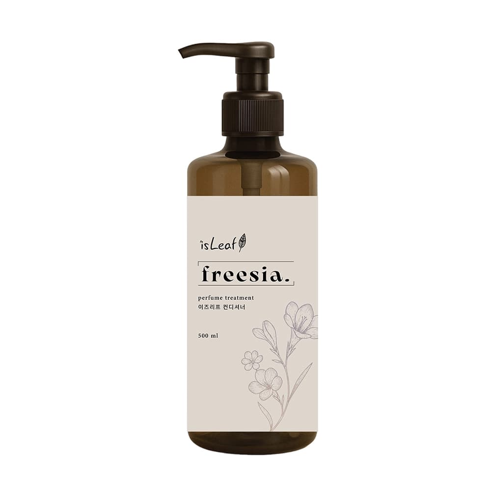 isLeaf純淨香氛護髮素500ml-秘境小蒼蘭 - 正面