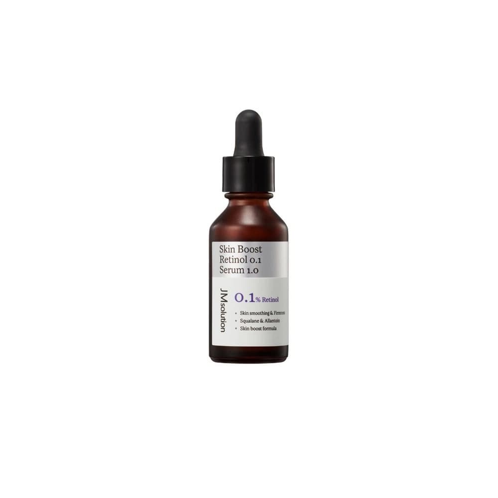 JMsolution JM SOLUTION Skin Boost 0.1% 視黃醇精華 1.0 - 產品正面包裝 | cosGlint