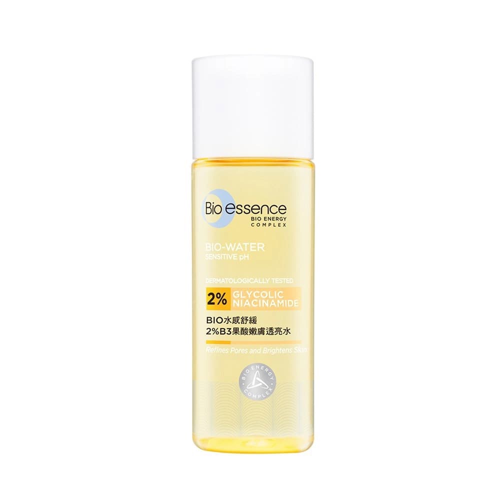 Bio essence 碧歐斯 Bio-essence碧歐斯 水感舒緩2%B3果酸嫩膚透亮水160ml - 產品正面包裝 | cosGlint