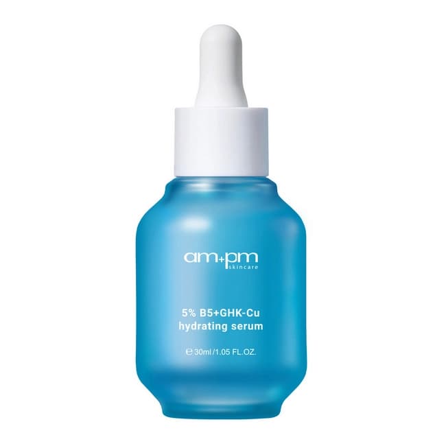 am+pm skincare ampm5%B5藍銅舒緩保濕精華30ml - 產品正面包裝 | cosGlint