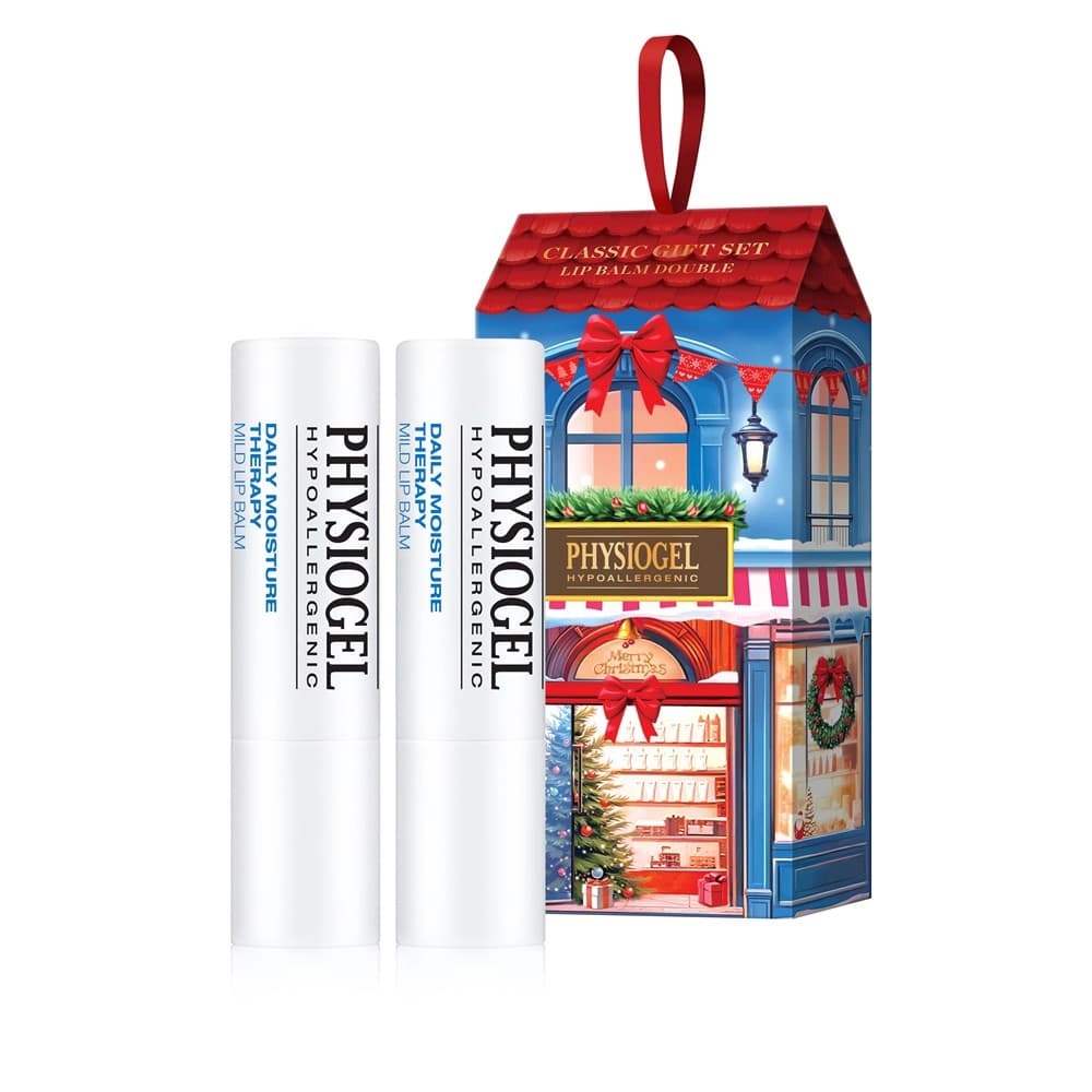 PHYSIOGEL 潔美淨層脂質保濕滋潤護唇(兩入組) - 產品正面包裝 | cosGlint