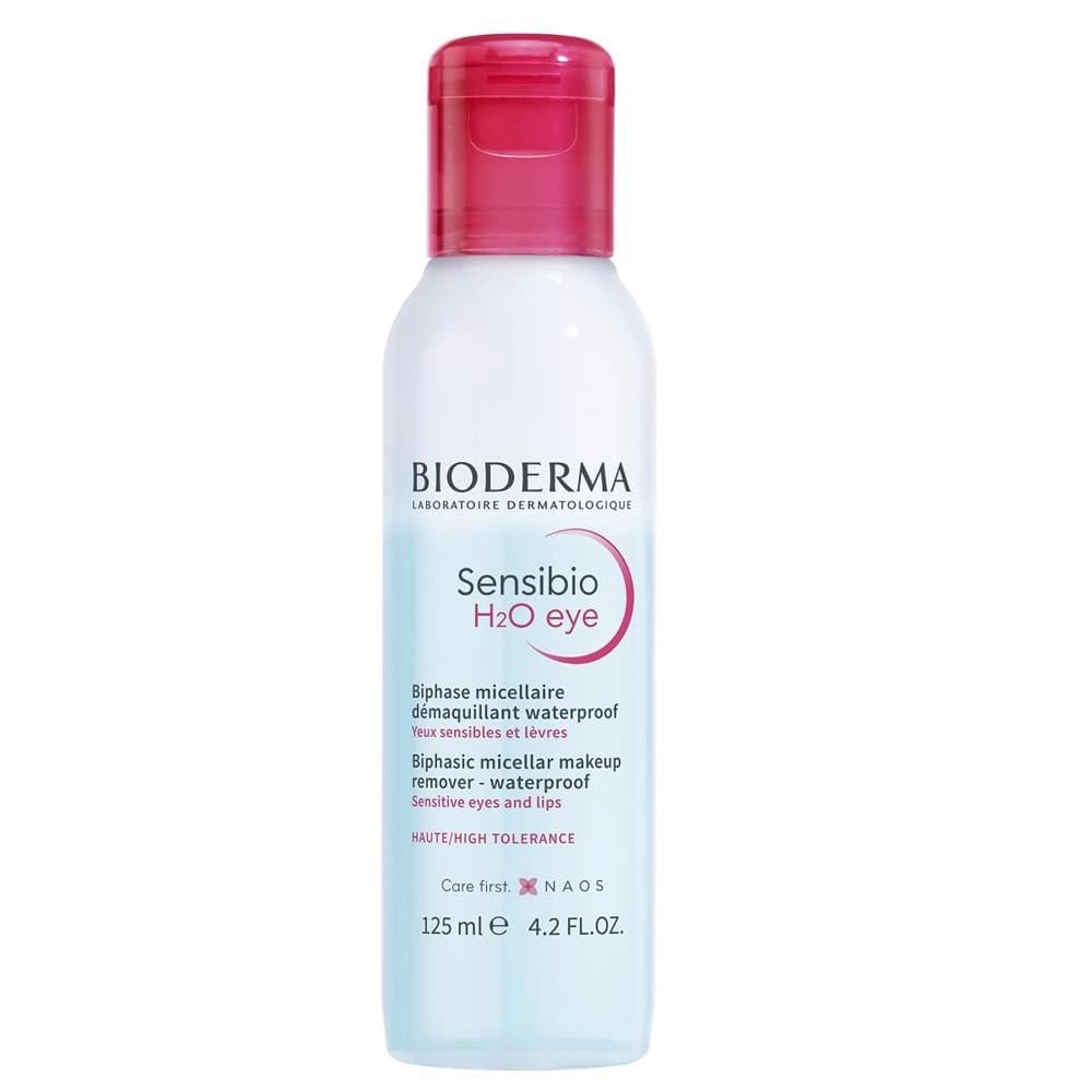 BIODERMA 貝膚黛瑪 醫美卸妝-BIODERMA貝膚黛瑪舒敏高效眼唇卸妝液 125ml - 產品正面包裝 | cosGlint