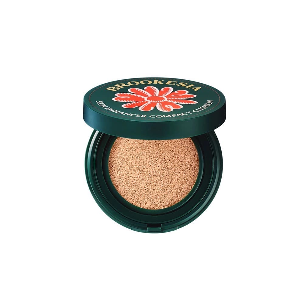 BROOKESIA BROOKESIA 絲柔持妝氣墊粉餅（霧面）2號 #Soft Rosy - 產品正面包裝 | cosGlint
