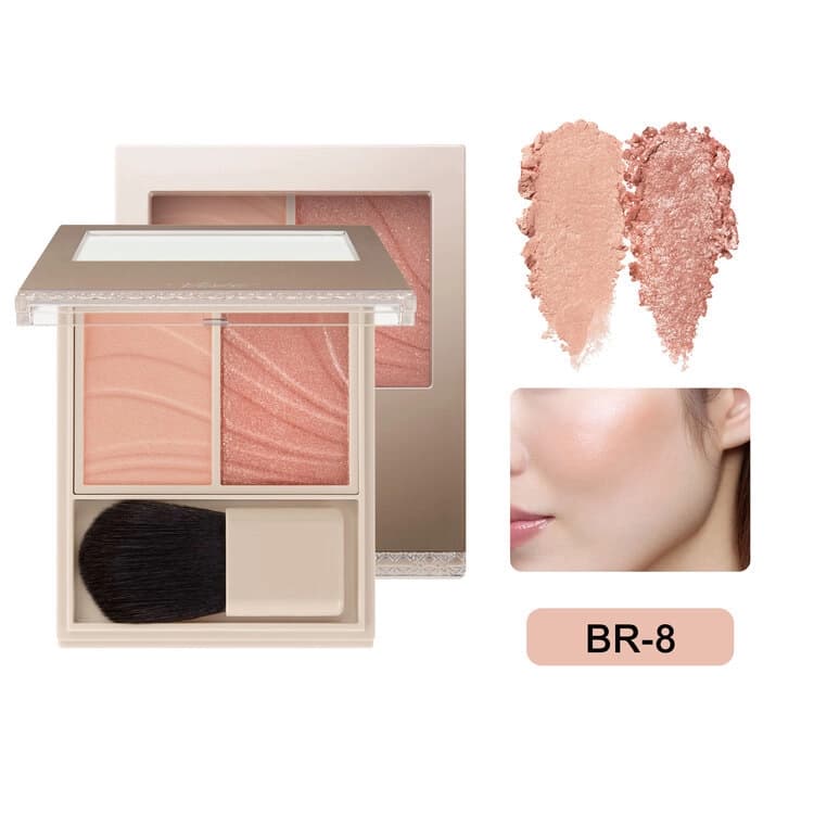 VISEE VISEE花綻雙色頰彩 008 - 產品正面包裝 | cosGlint