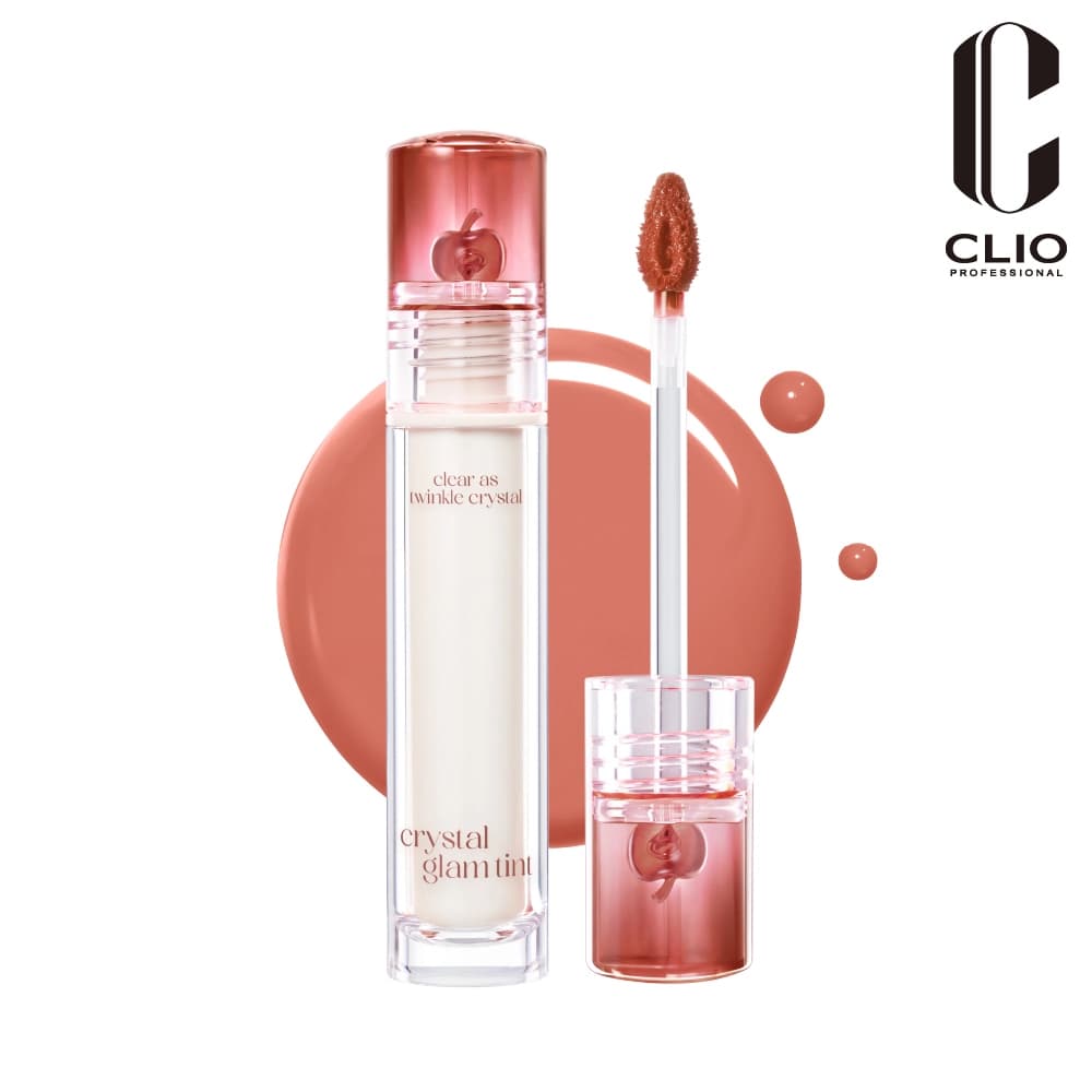 CLIO CLIO珂莉奧 水晶糖心光潤唇釉 20太妃蘋果-蘋果限定版 - 產品正面包裝 | cosGlint