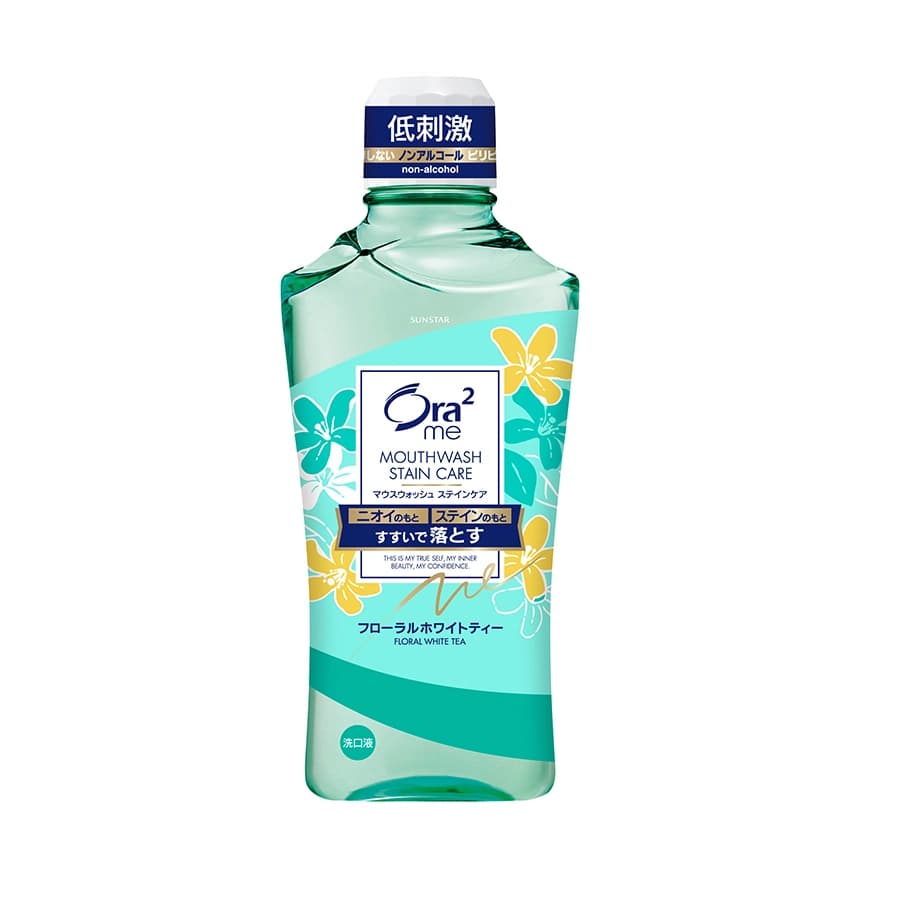 Ora2 Ora2 me淨白清新漱口水460ml-白茶花香 - 產品正面包裝 | cosGlint
