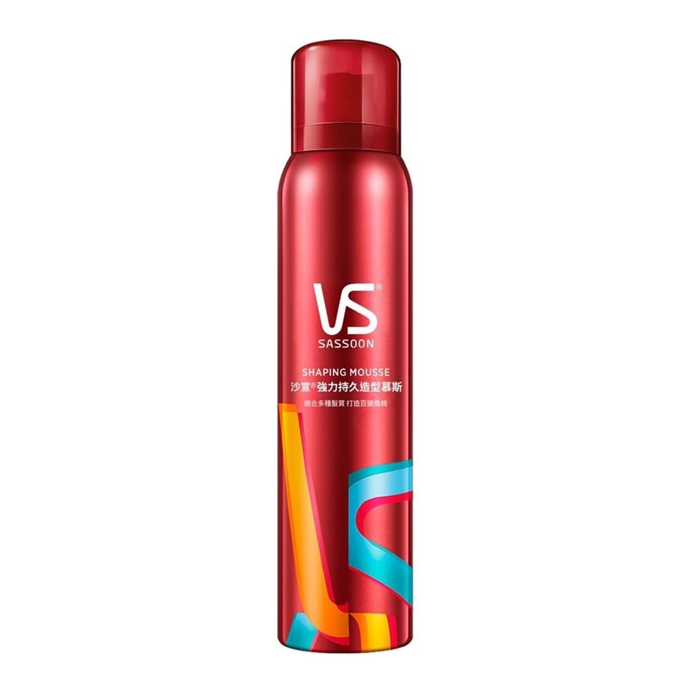 沙宣 沙宣強力持久造型慕斯250ML - 產品正面包裝 | cosGlint