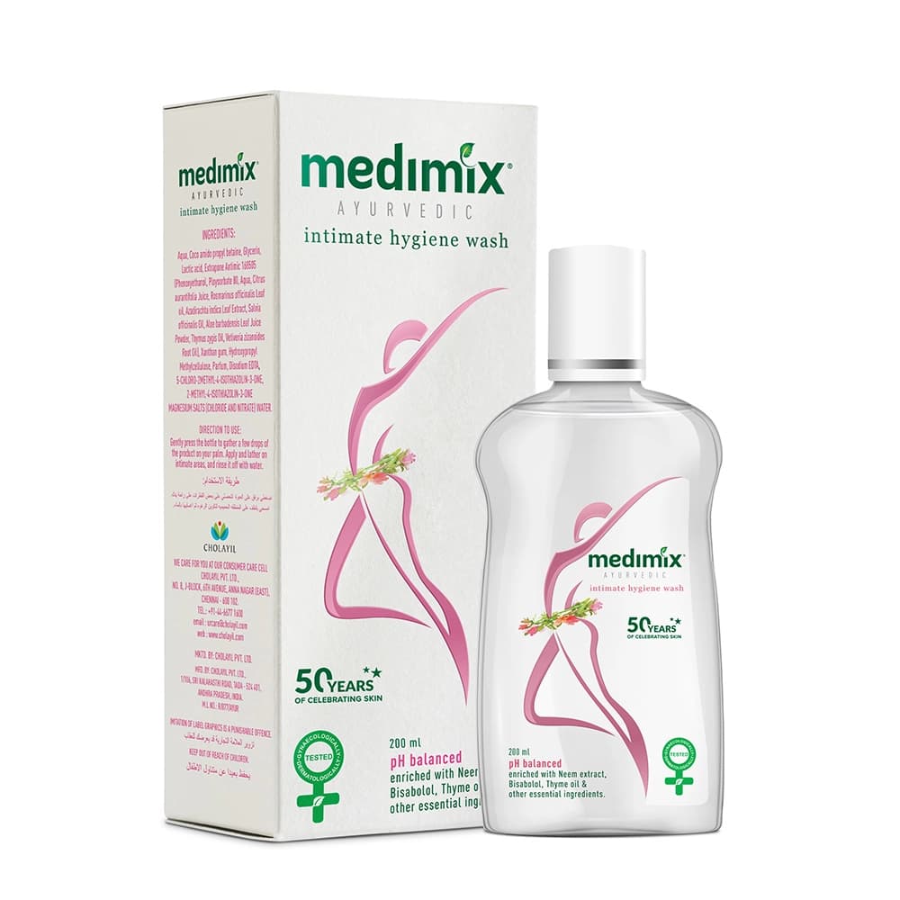 印度MEDIMIX 阿育吠陀植萃（日常潔淨）私密潔膚露200ml