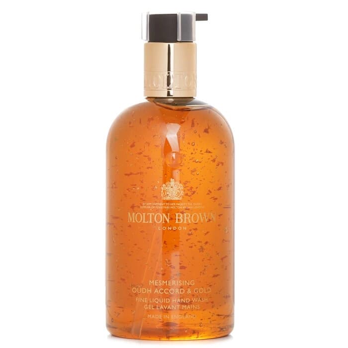 Molton Brown 摩頓布朗 Molton Brown 摩頓布朗 沉香金箔洗手液 300ml/10oz - 產品正面包裝 | cosGlint